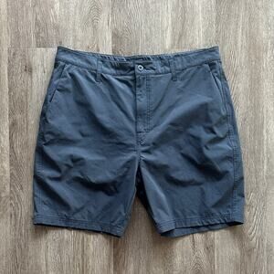 SAXX Go To Town 2N1 Shorts 8” Gray Men’s Size 36 Built-In Liner